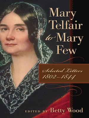 cover image of Mary Telfair to Mary Few